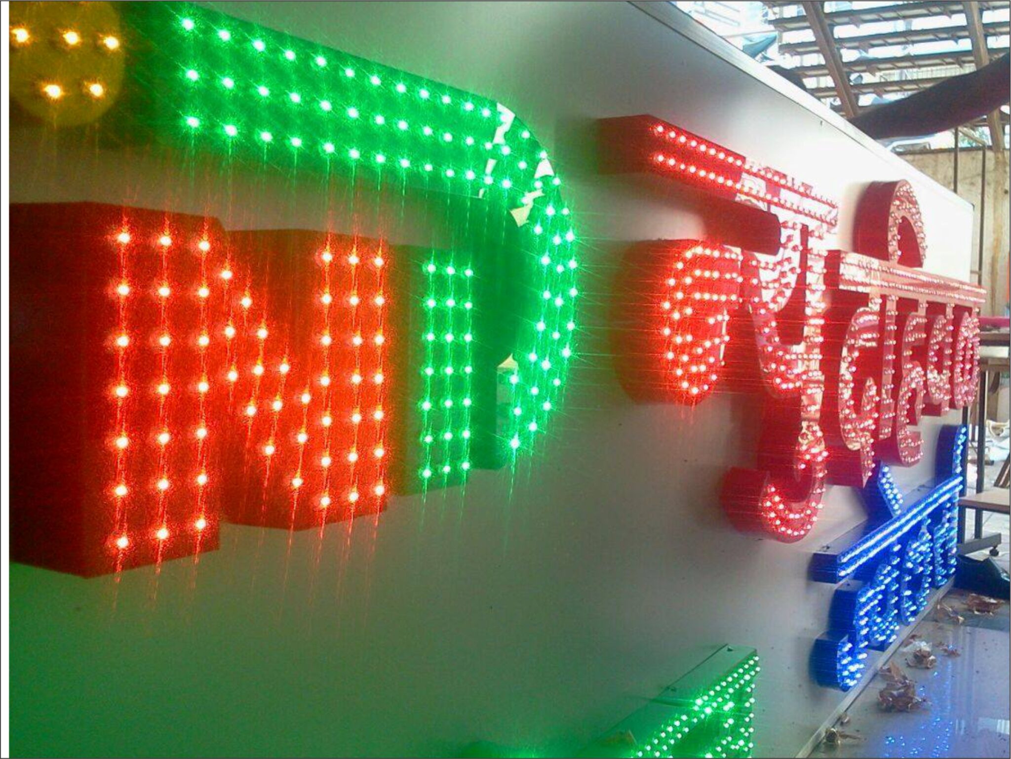 Dot LED Letters - 3